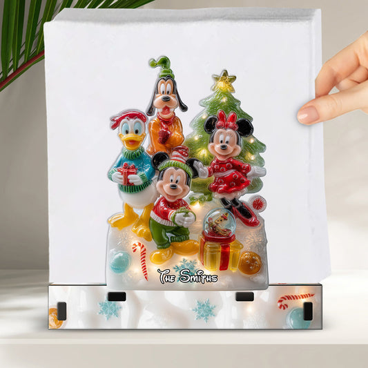 Magical Christmas - Personalized Mouse Paper Towel Holder