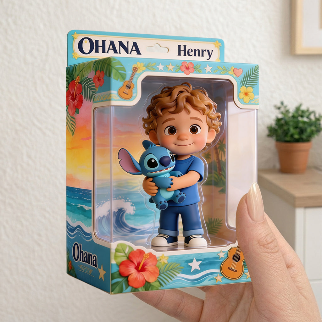 Ohana Friends - Personalized Ohana Acrylic Display Box