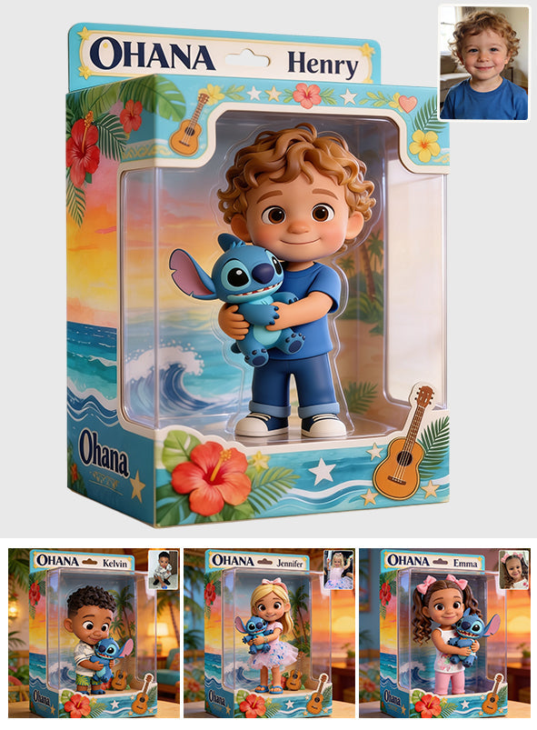Ohana Friends - Personalized Ohana Acrylic Display Box