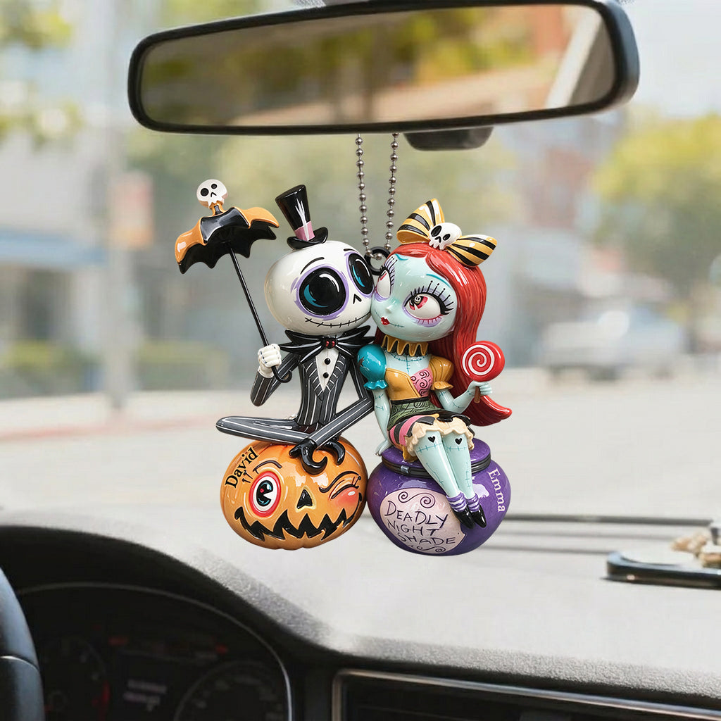 Till Death Do Us Part - Personalized Nightmare Premium 3D Ornament