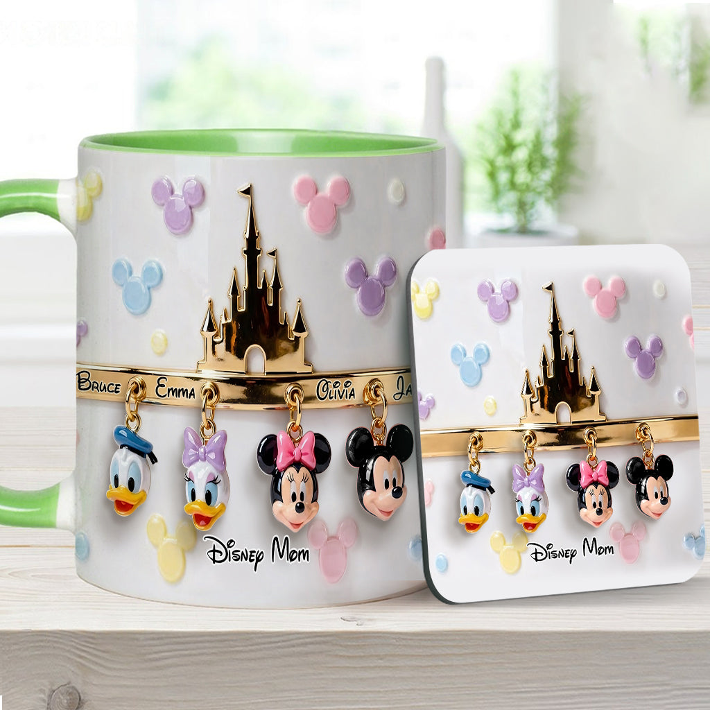 Magic Mama - Personalized Mouse Accent Mug & Coaster