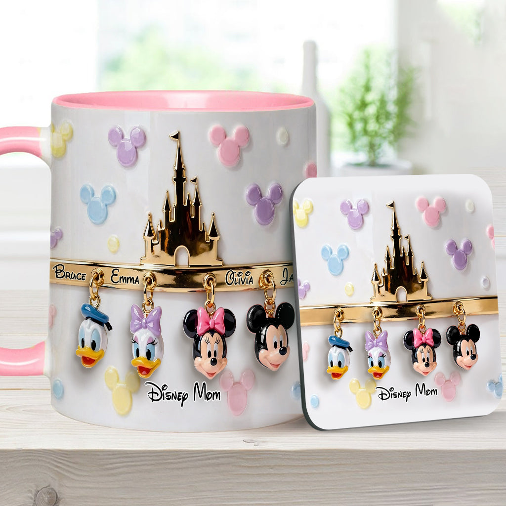Magic Mama - Personalized Mouse Accent Mug & Coaster