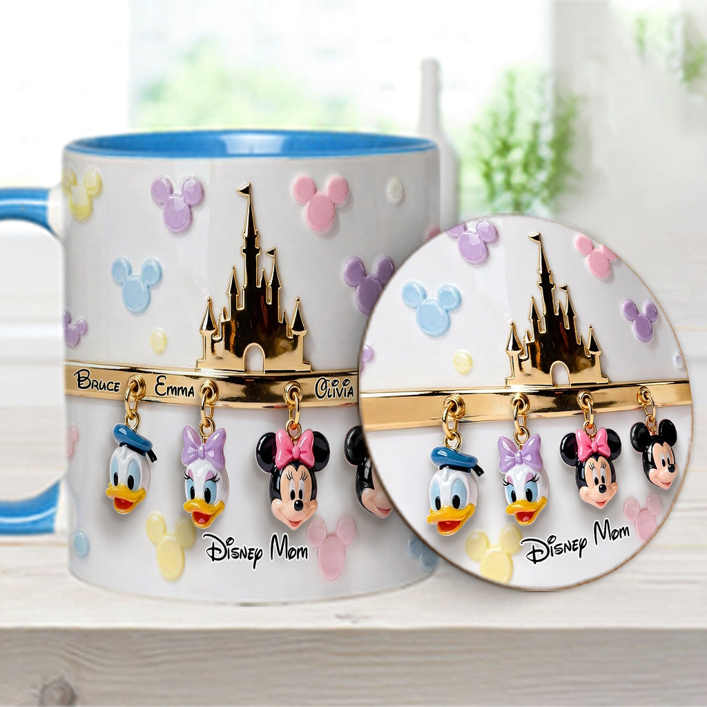 Magic Mama - Personalized Mouse Accent Mug & Coaster