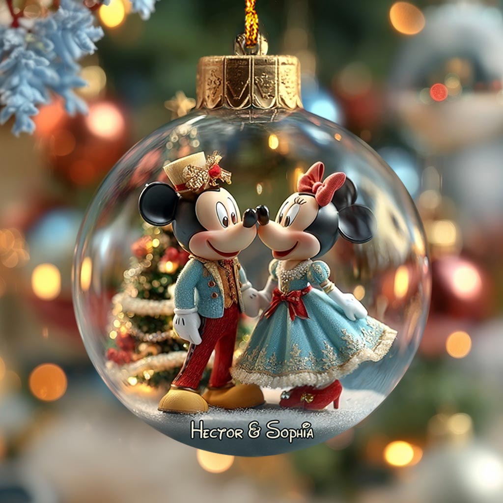 Wish You A Magical Christmas - Personalized Mouse Ornament