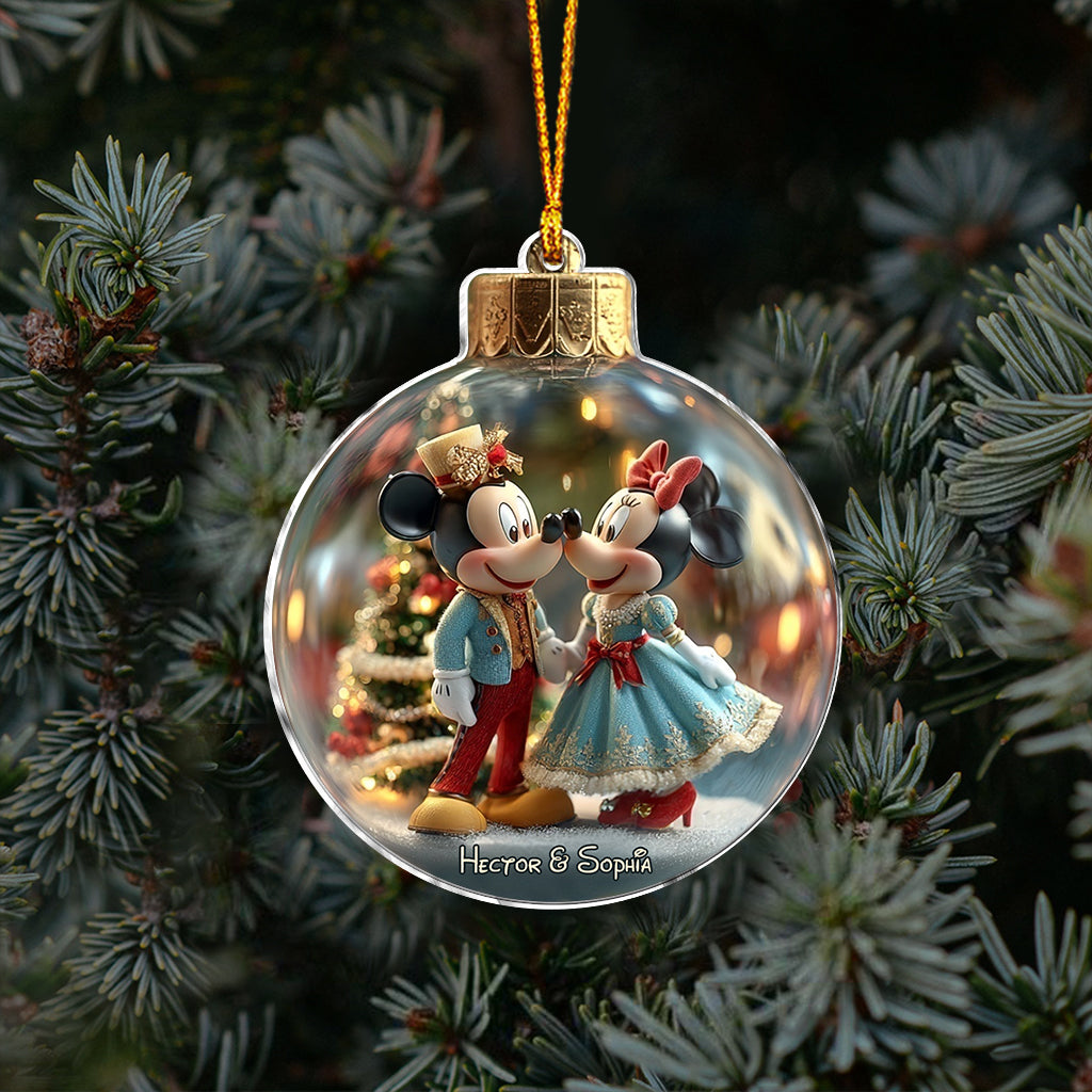 Wish You A Magical Christmas - Personalized Mouse Ornament