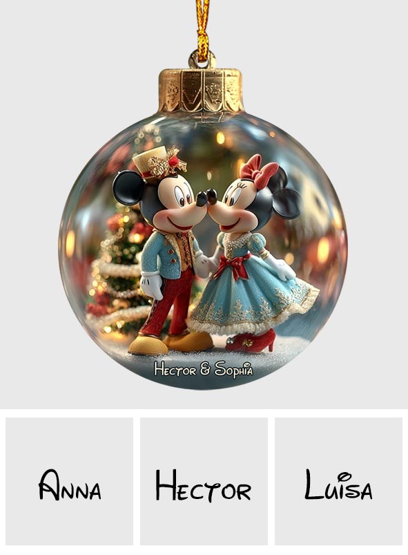 Wish You A Magical Christmas - Personalized Mouse Ornament
