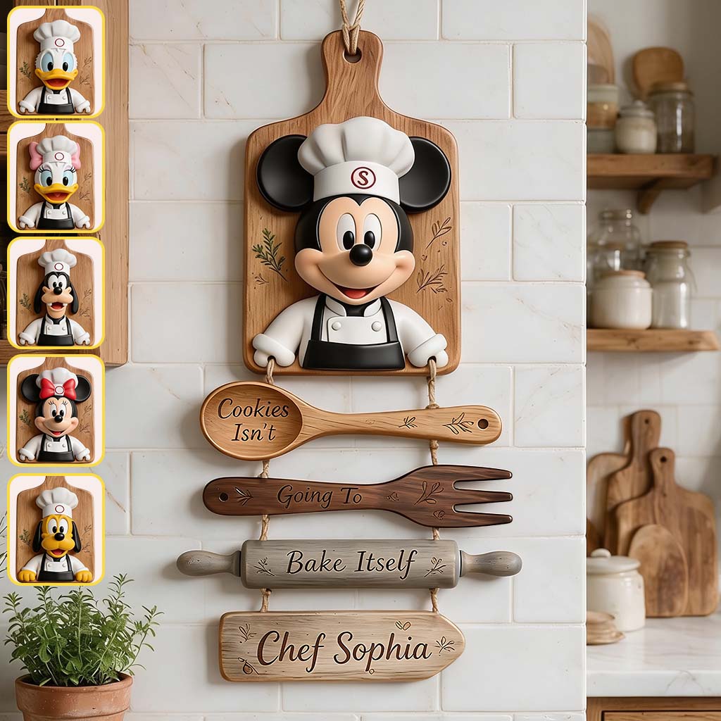 Magic Chef - Personalized Mouse Pallet Wood Sign