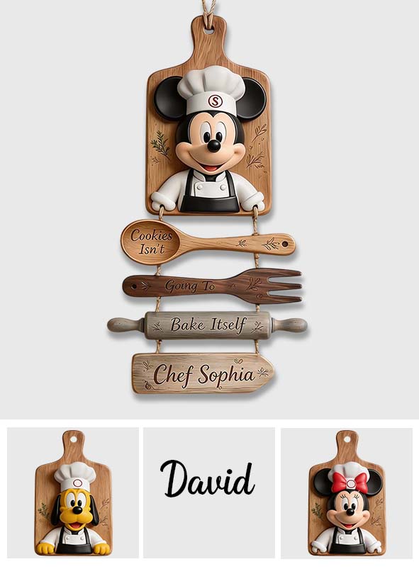 Magic Chef - Personalized Mouse Pallet Wood Sign