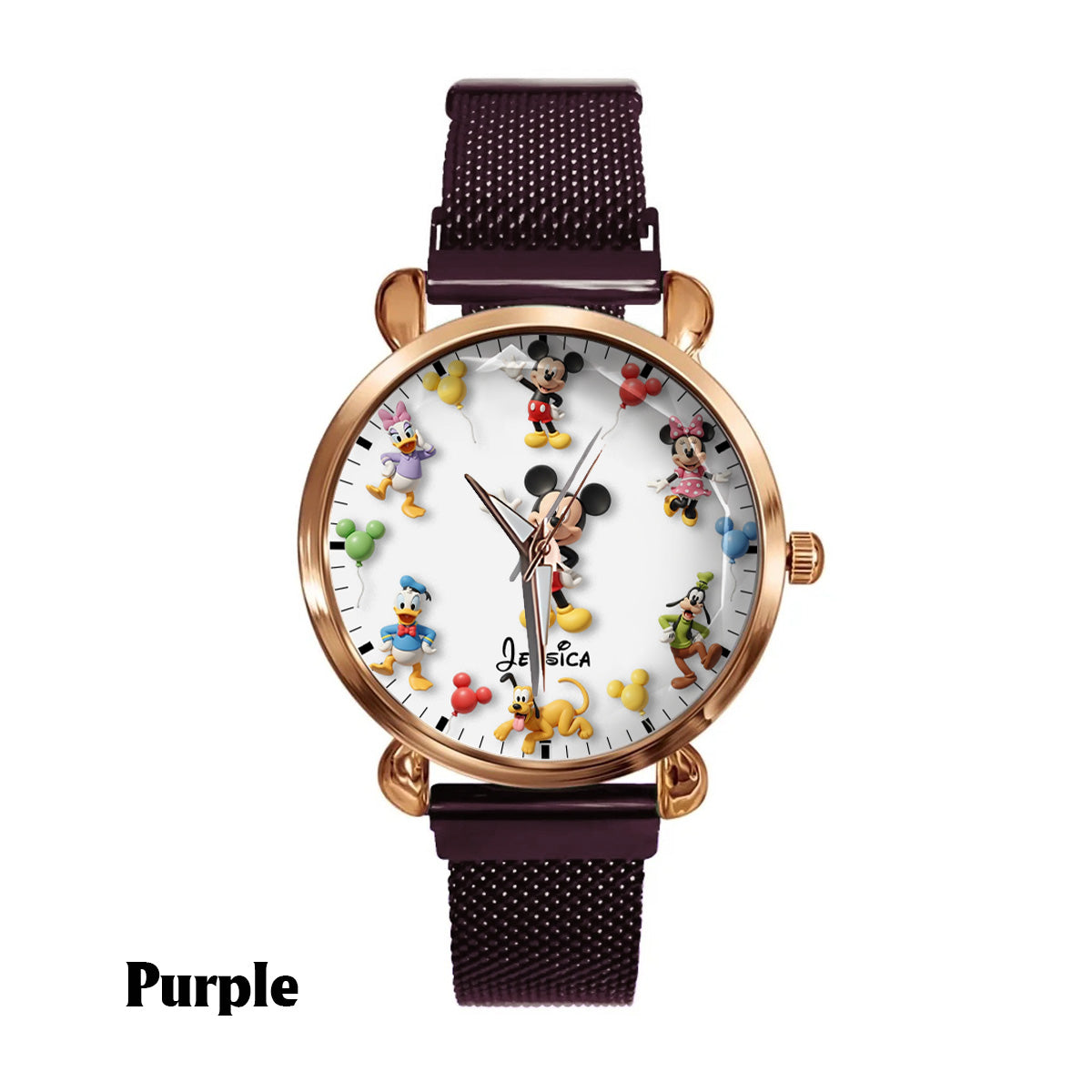 Magical Moments - Personalized Mouse Women Hand Watch