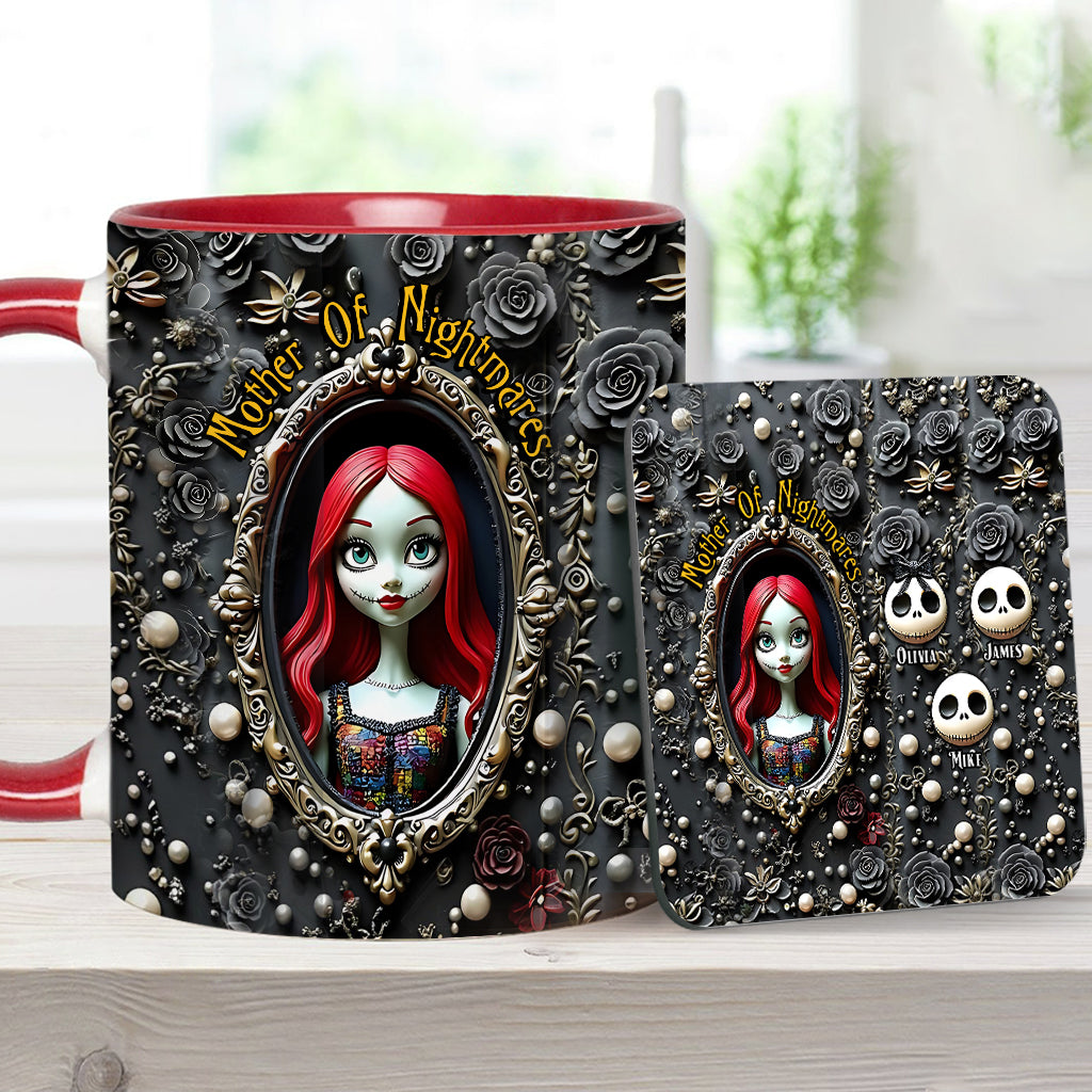 Mother Of Nightmares - Personalized Nightmare Accent Mug