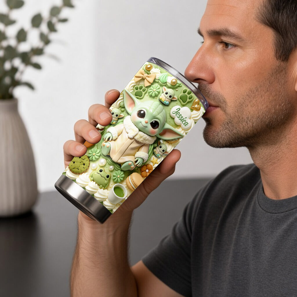 Tiny Guardian Galaxy - Personalized The Force Tumbler