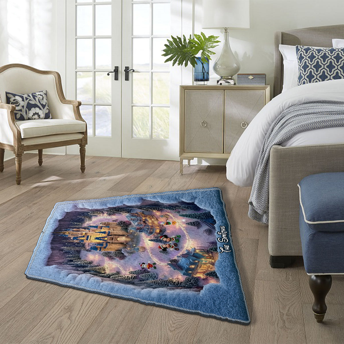 Magical Night - Personalized Mouse Non-Slip Tufted Rug