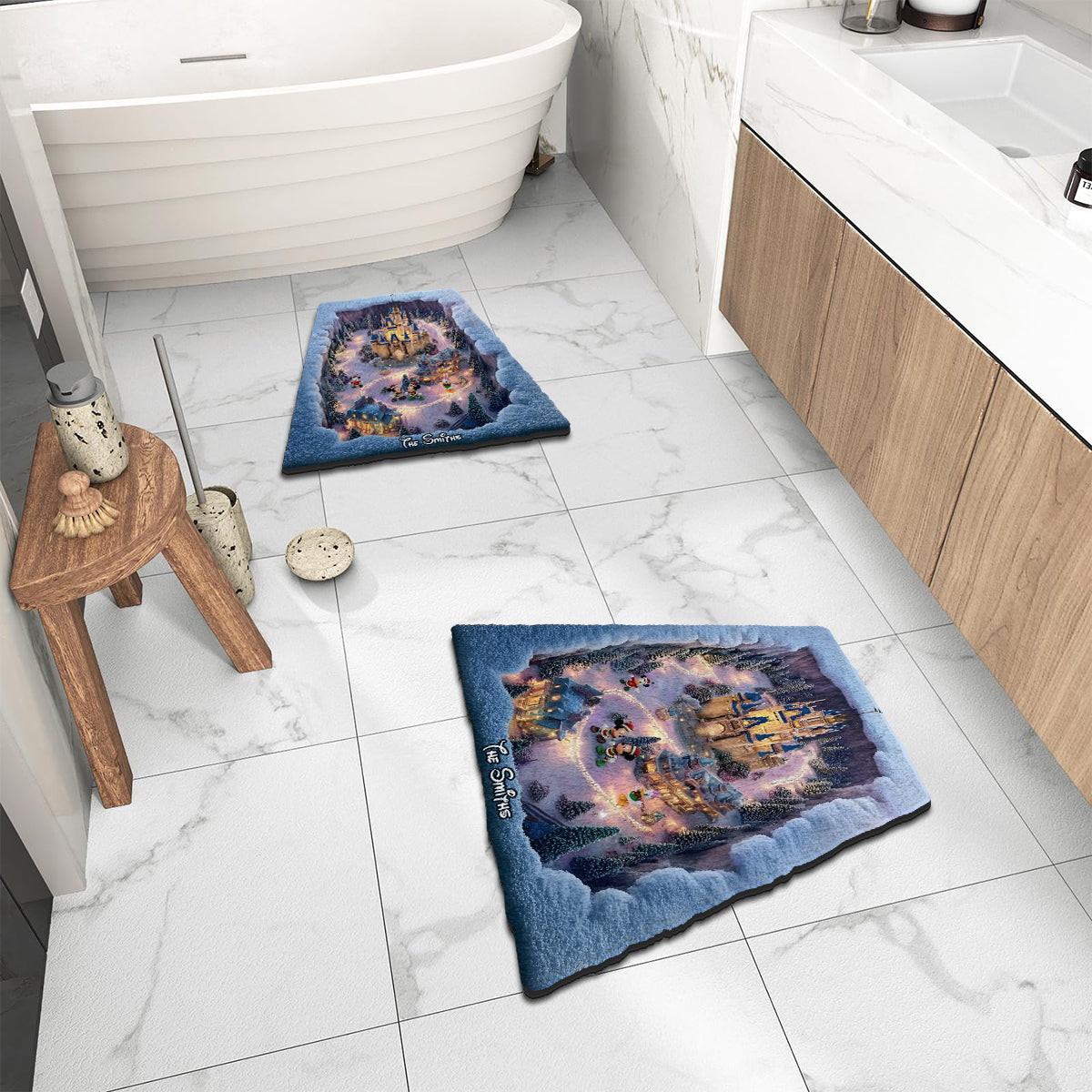 Magical Night - Personalized Mouse Non-Slip Tufted Rug