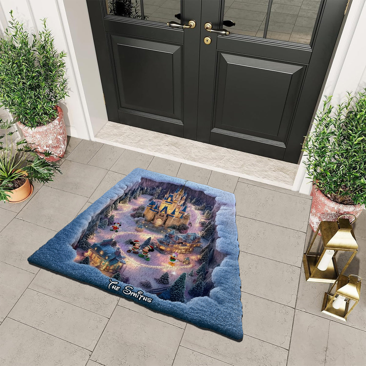 Magical Night - Personalized Mouse Non-Slip Tufted Rug