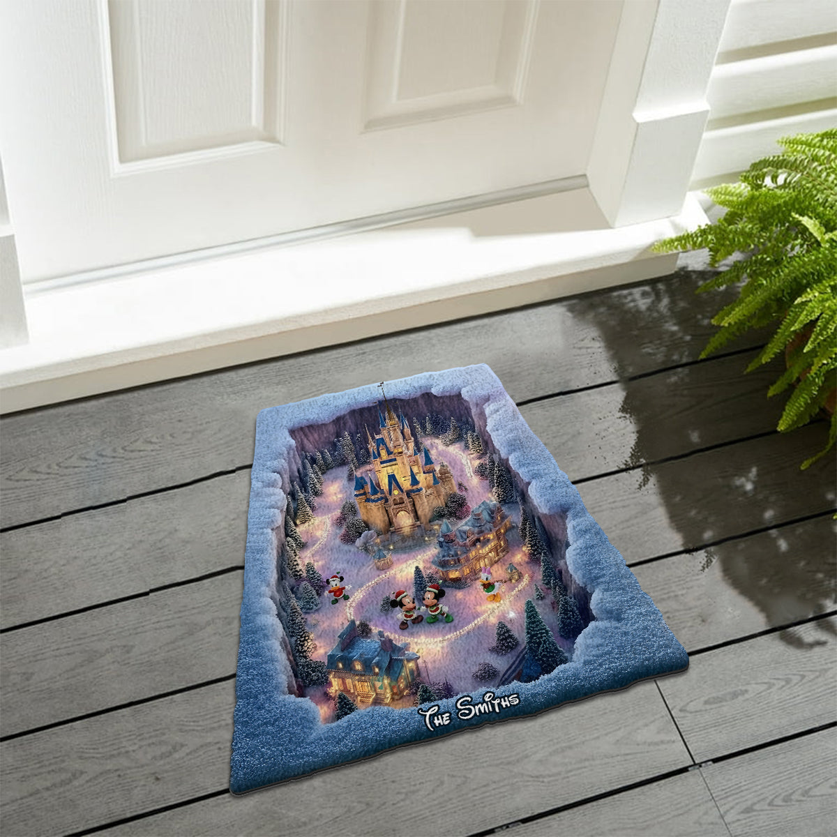 Magical Night - Personalized Mouse Non-Slip Tufted Rug