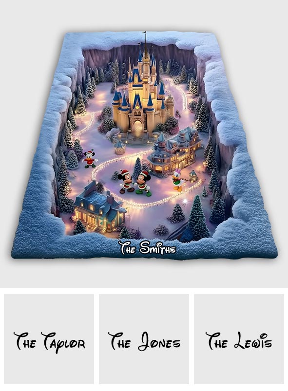 Magical Night - Personalized Mouse Non-Slip Tufted Rug
