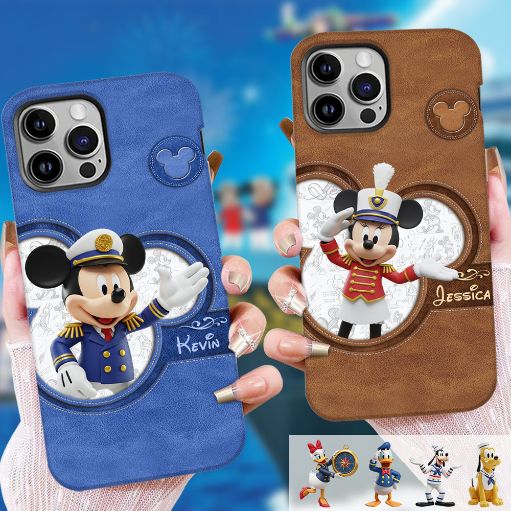 Magical Cruise Trip - Personalized Mouse Full Print Phone Case