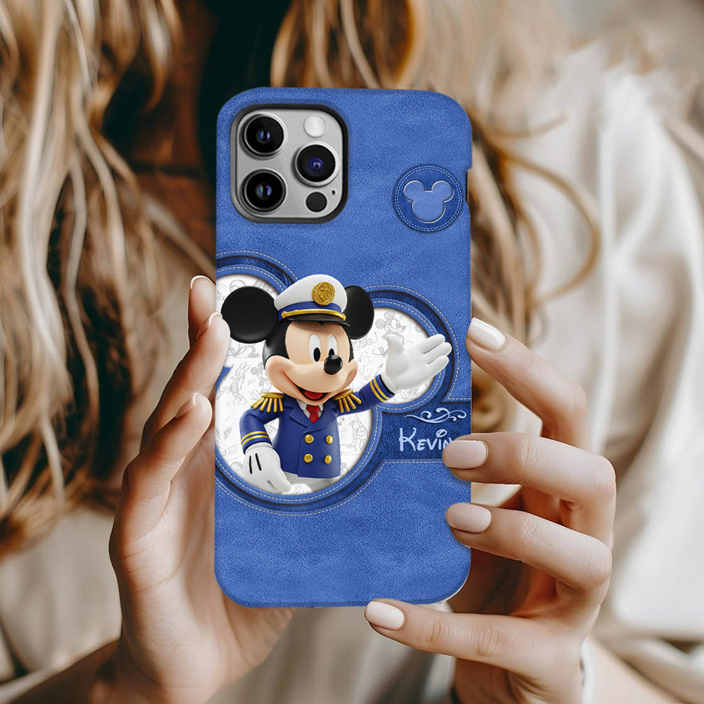 Magical Cruise Trip - Personalized Mouse Full Print Phone Case