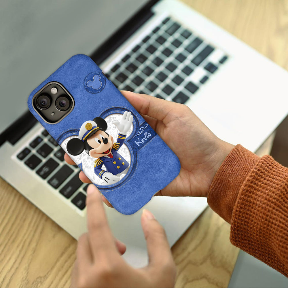 Magical Cruise Trip - Personalized Mouse Full Print Phone Case