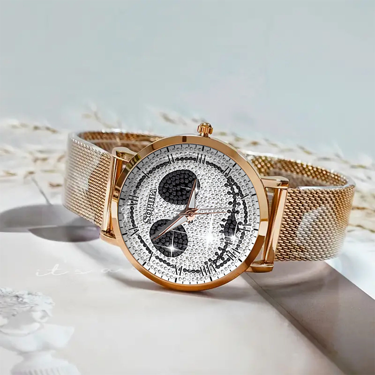 The Nightmare Before Christmas - Personalized Nightmare Women Hand Watch