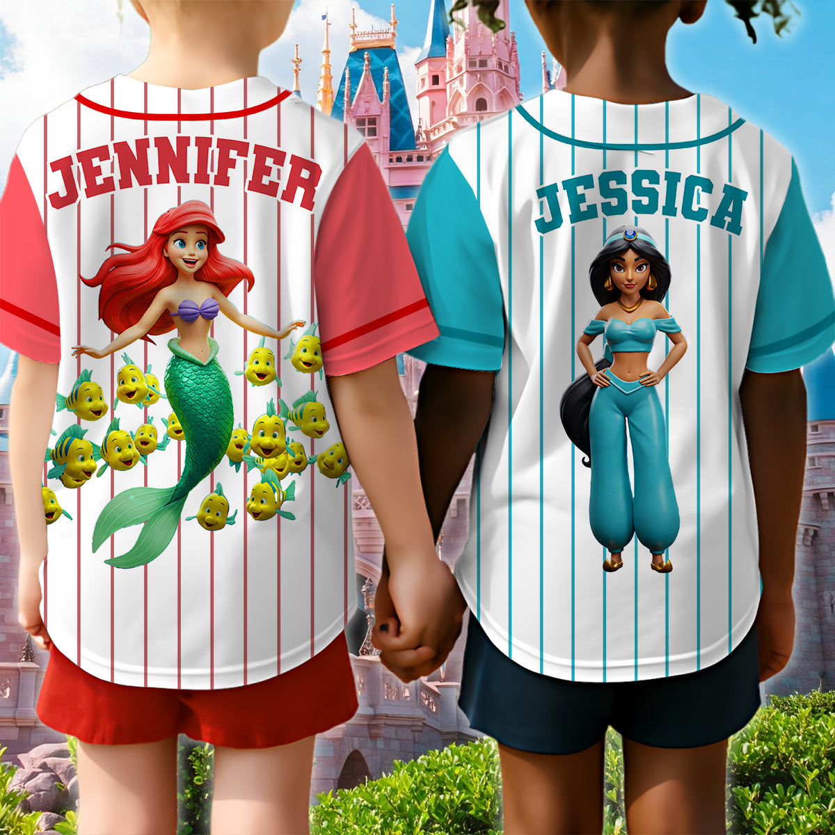 Princess - Personalized Fairy Baseball Jersey