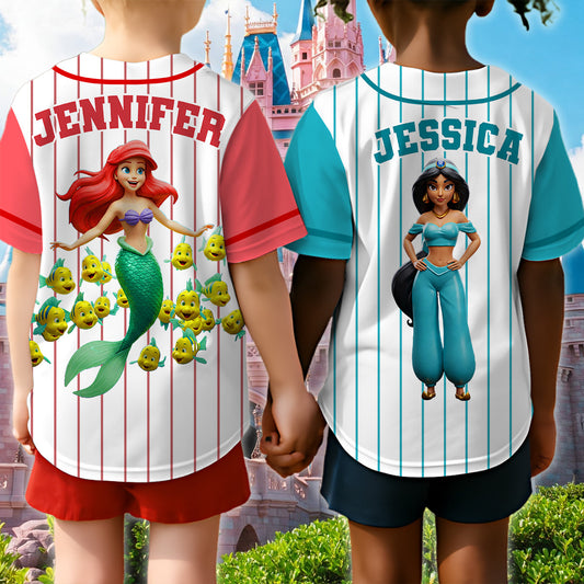 Princess - Personalized Fairy Baseball Jersey