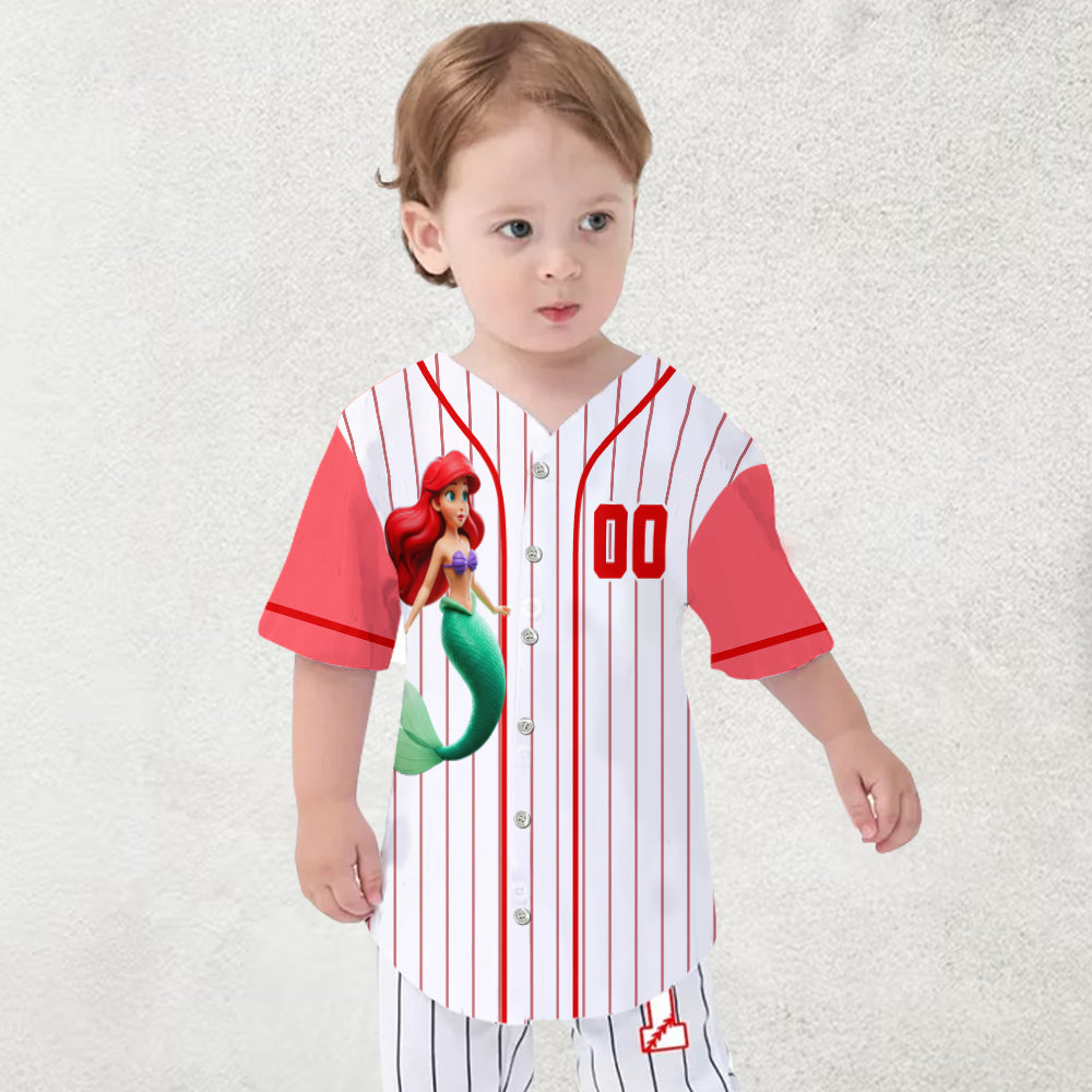 Princess - Personalized Fairy Baseball Jersey