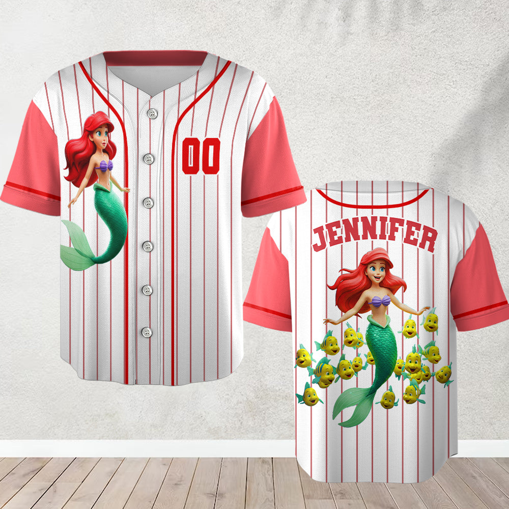 Princess - Personalized Fairy Baseball Jersey