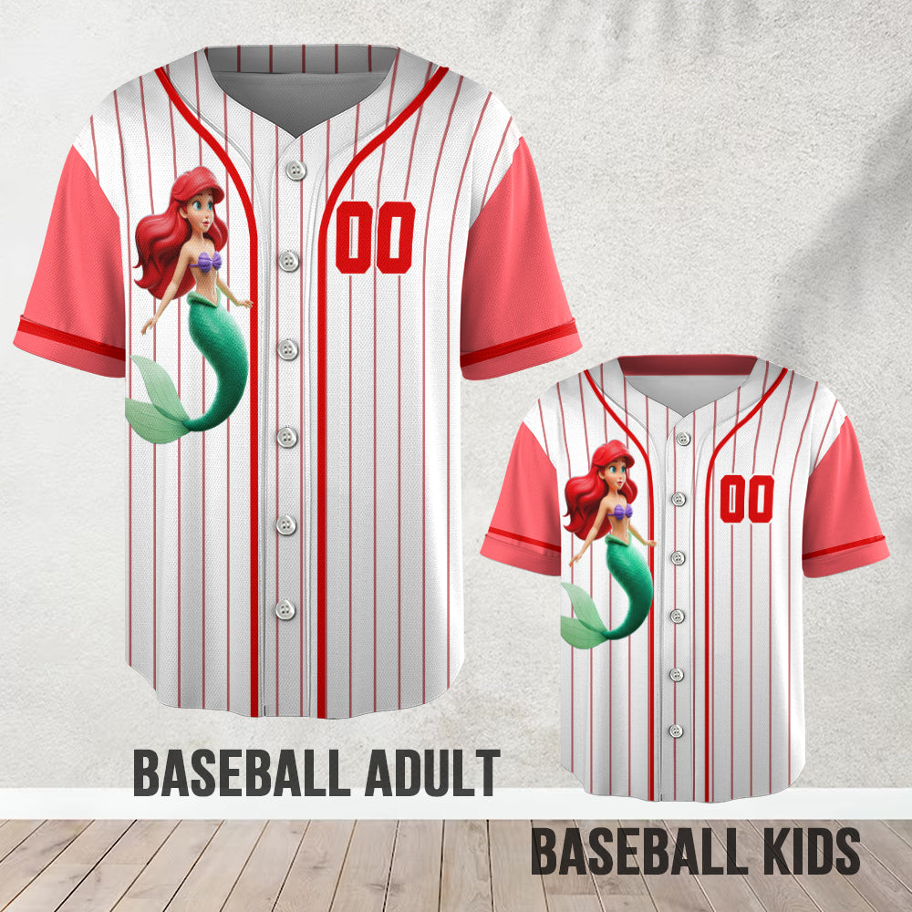 Princess - Personalized Fairy Baseball Jersey