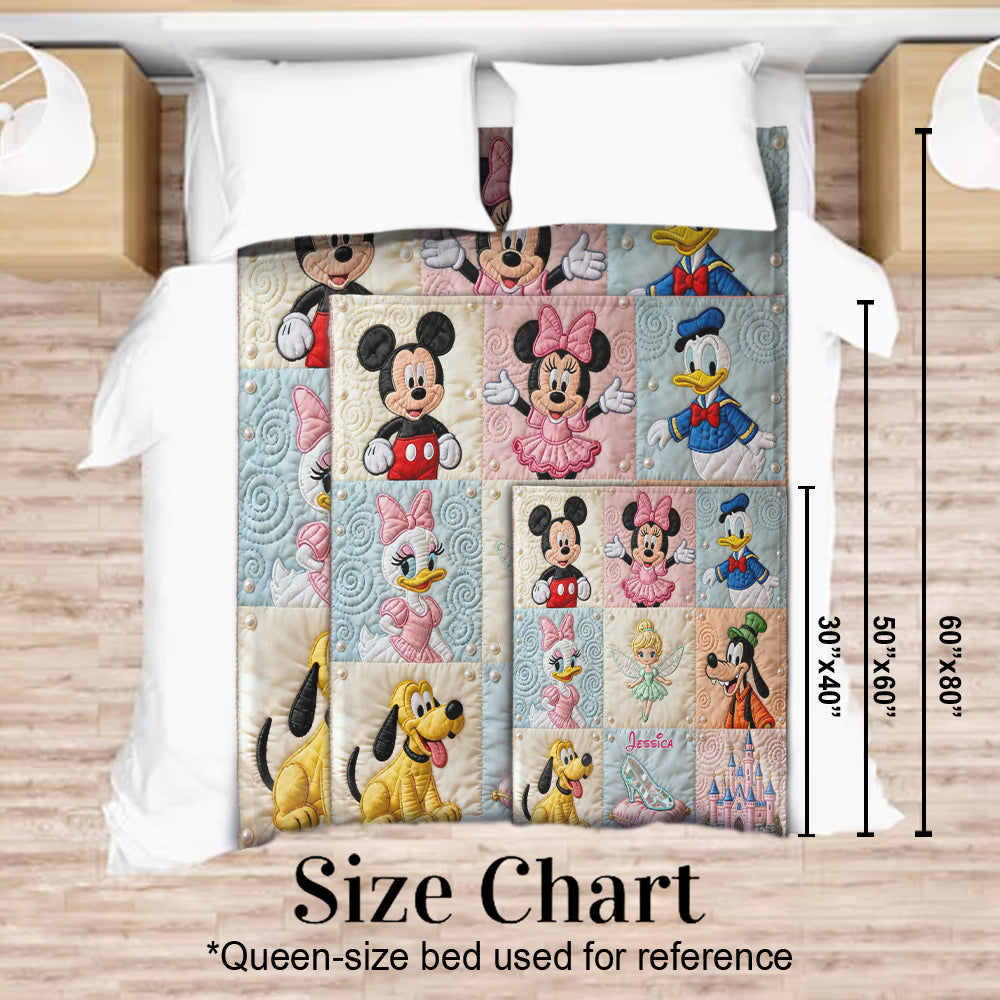 Friends - Personalized Mouse Blanket
