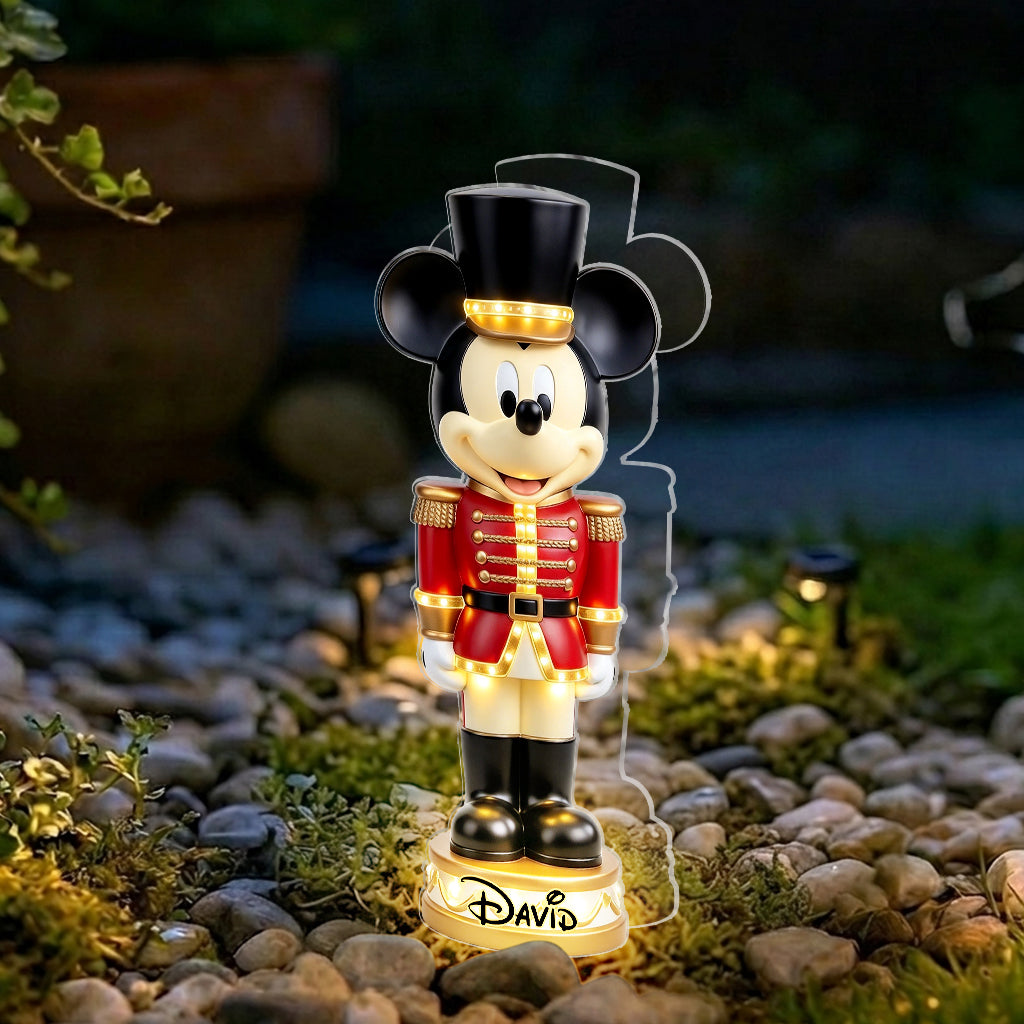 Christmas Magic - Personalized Mouse Solar Acrylic Light