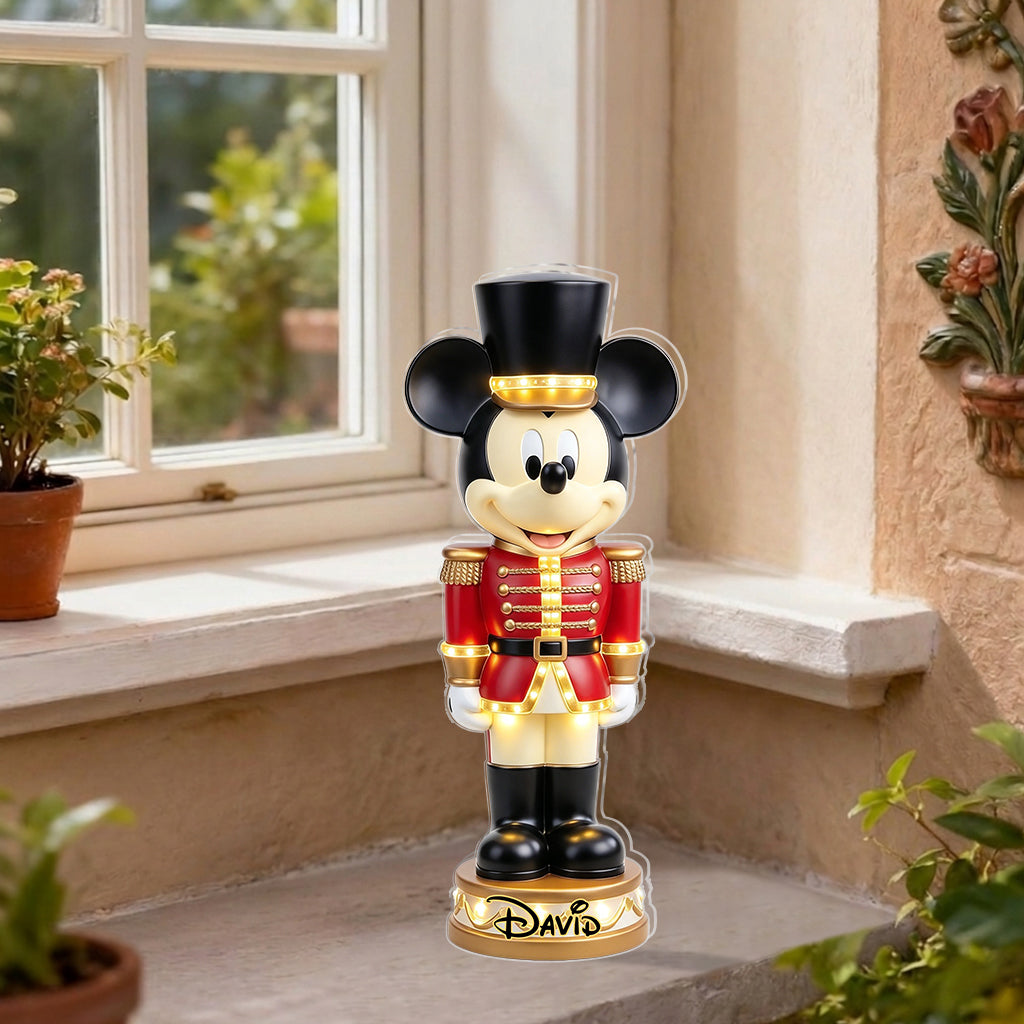 Christmas Magic - Personalized Mouse Solar Acrylic Light