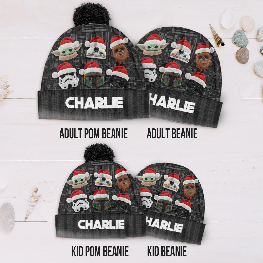 Merry Christmas - Personalized The Force Beanie Hat