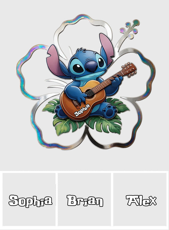 Ohana Means Family - Personalized Ohana 3D Printed Cut Metal Sign