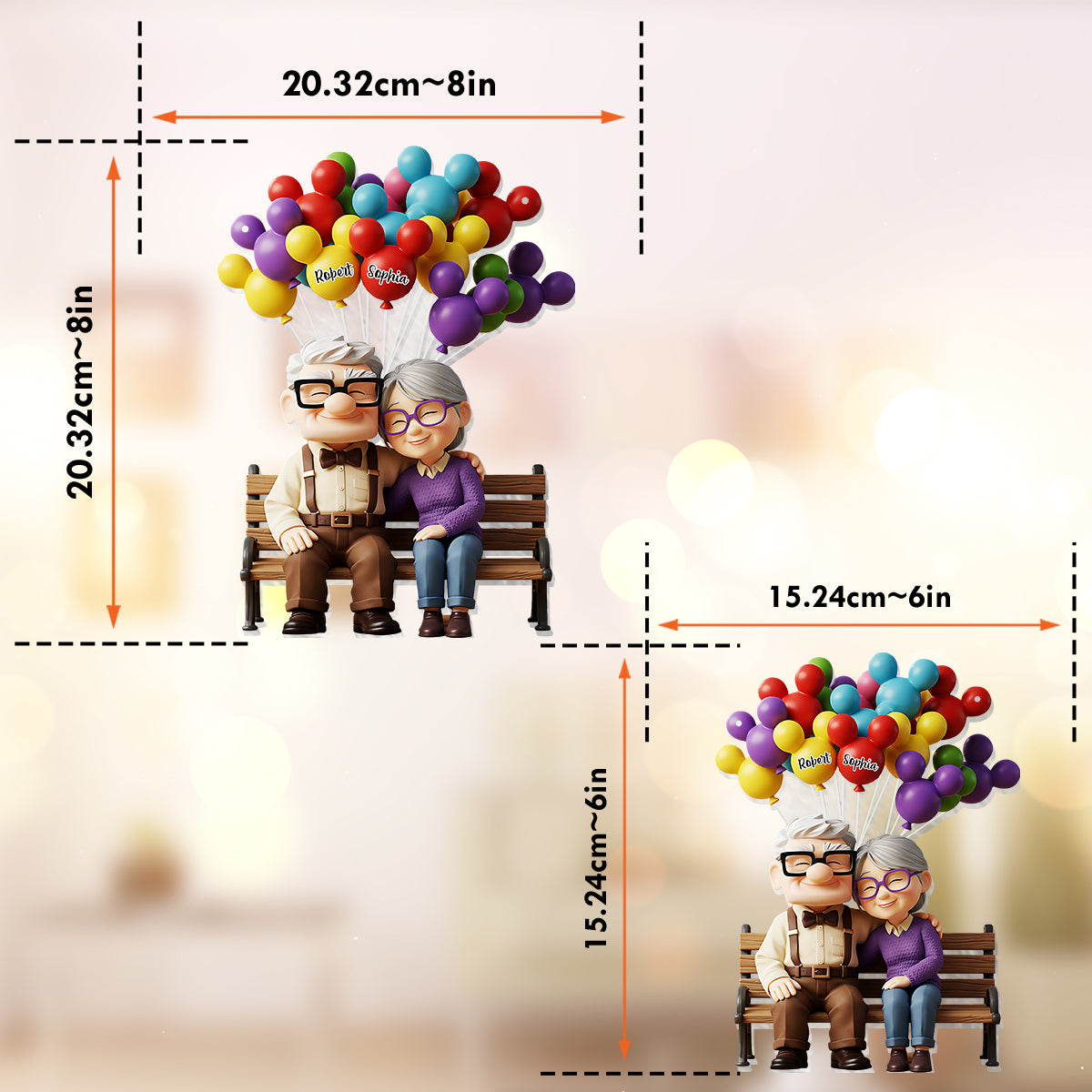 You Are My Greatest Adventure - Personalized Couple Window Hanging Suncatcher Ornament