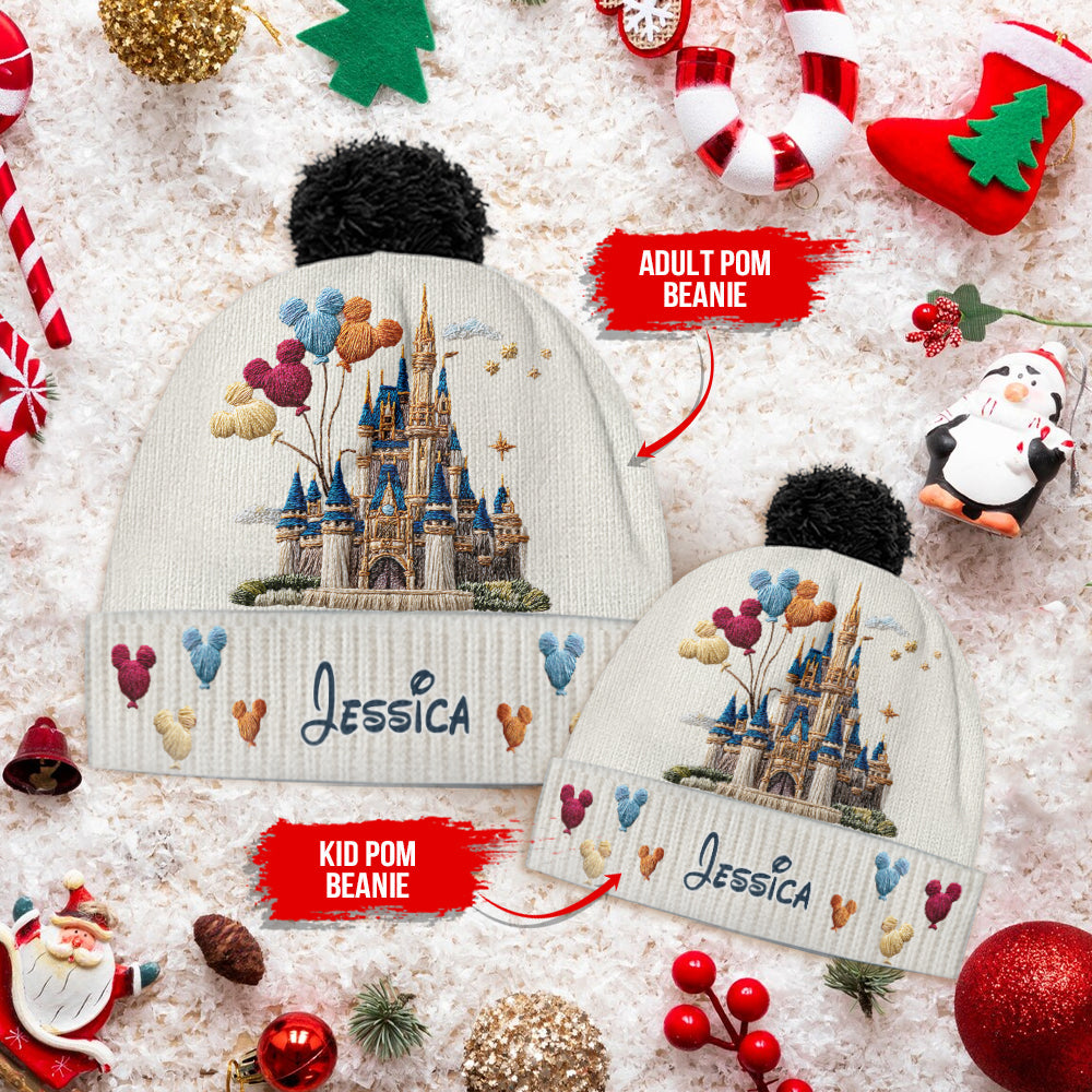The Magical Castle - Personalized Mouse Beanie Hat