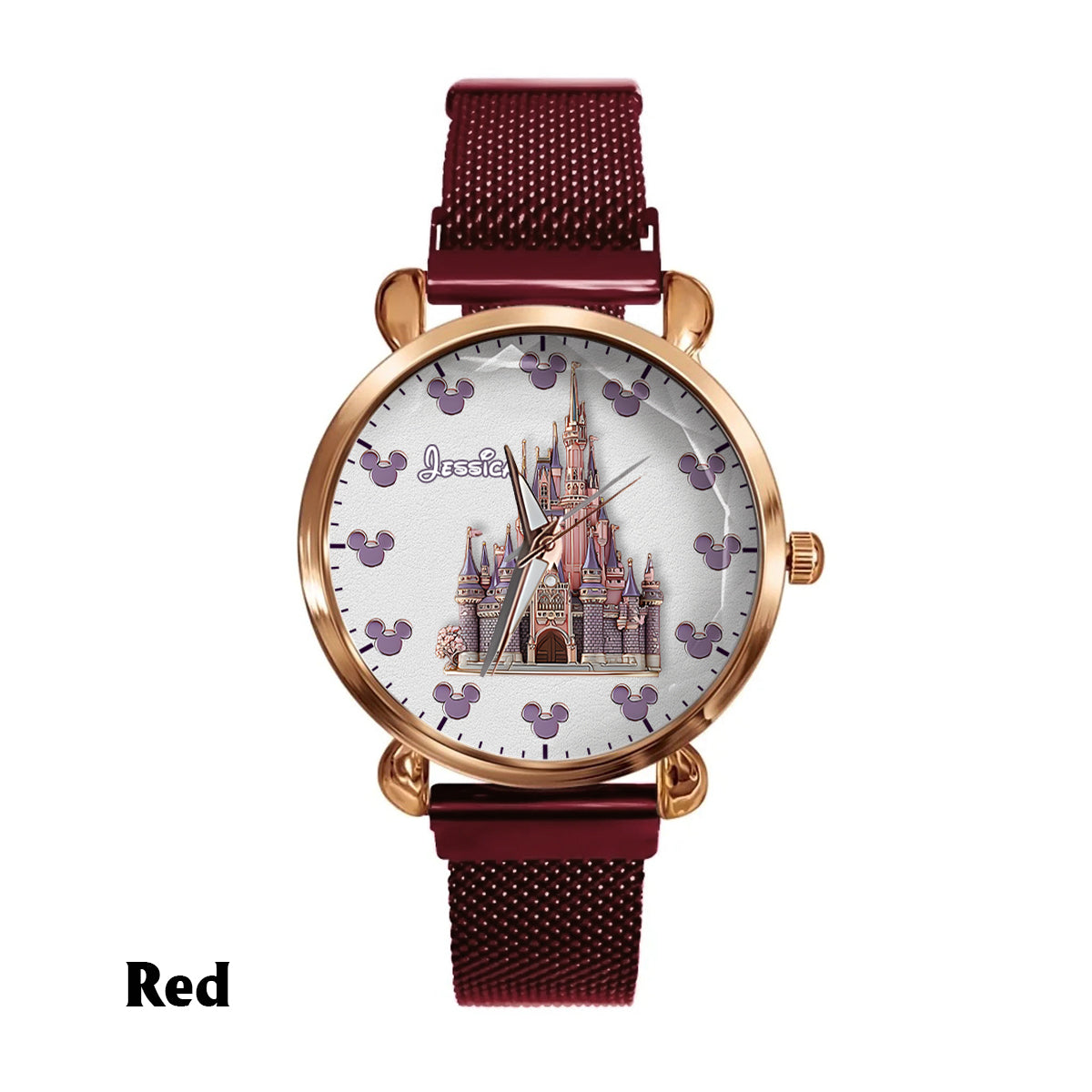 Magical Day Custom Name - Personalized Mouse Women Hand Watch