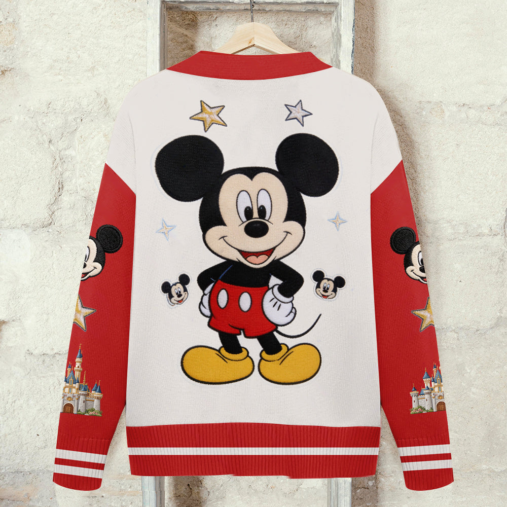 Magical Mouse - Personalized Mouse Cardigan Sweater