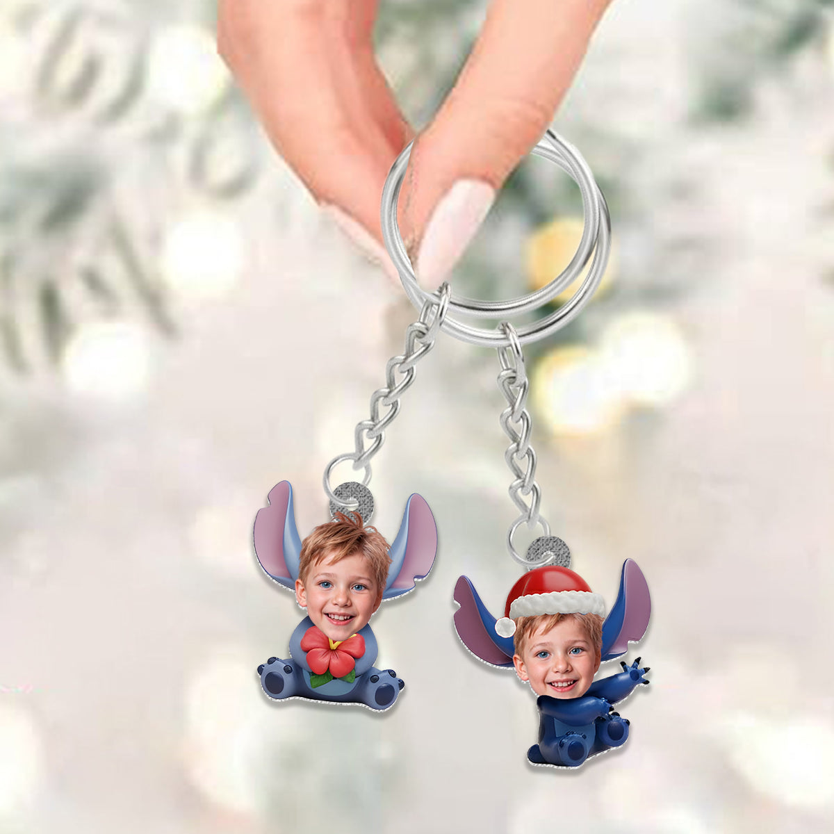 Ohana Means Family - Personalized Ohana Advent Calendar With Ornaments