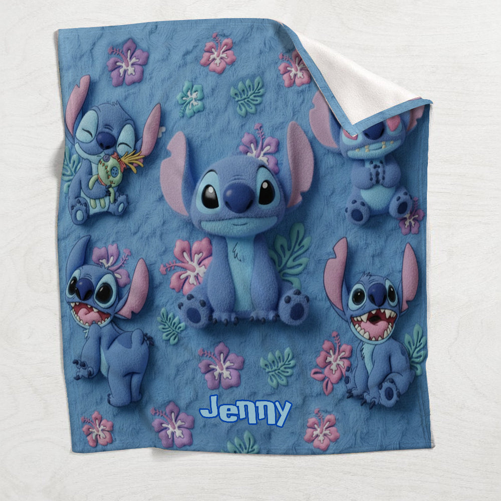 Ohana Means Family - Personalized Ohana Blanket