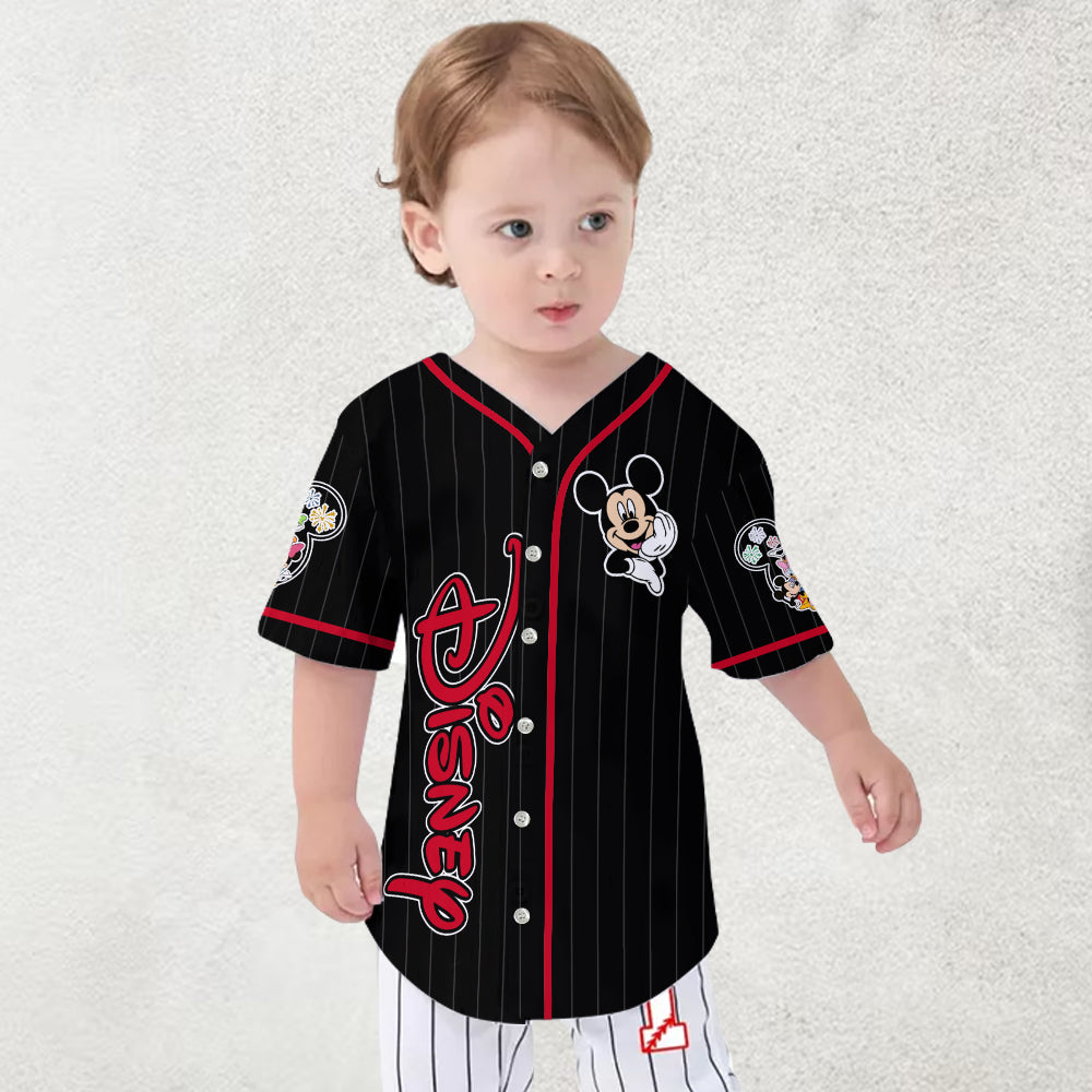 Friends - Personalized Mouse Baseball Jersey