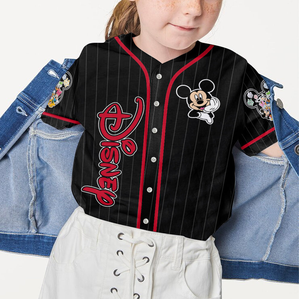 Friends - Personalized Mouse Baseball Jersey