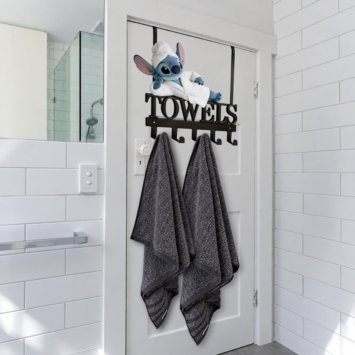 Relax - Personalized Ohana Metal Door Hooks