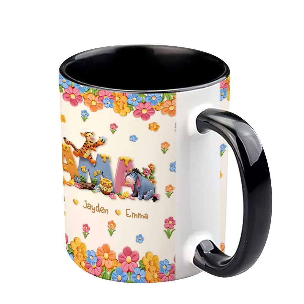 Mama Bear - Personalized Mouse Accent Mug