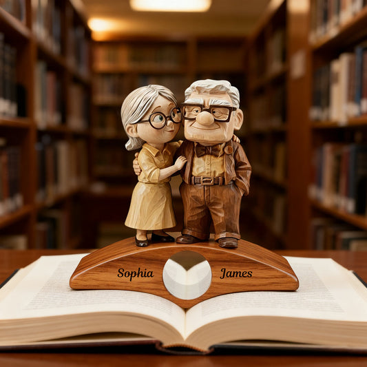 You Are My Greatest Adventure - Personalized Mouse Book Page Holder