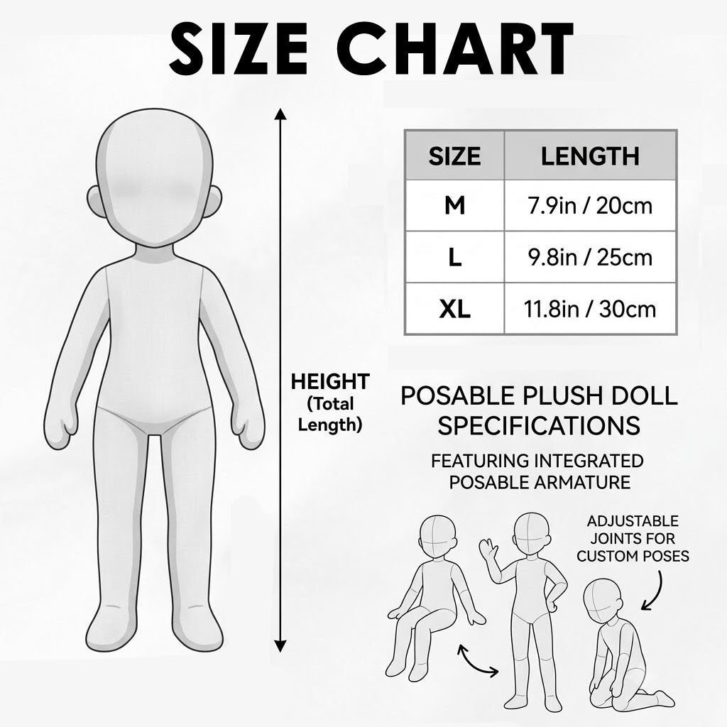 Funny Star Conqueror - Personalized The Force Posable Plush Doll