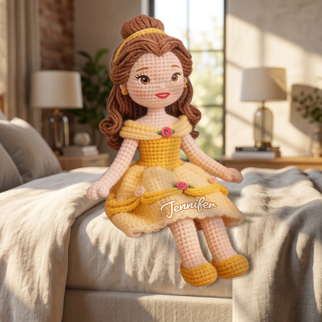 Beautiful Friend - Personalized Beautiful Princess Posable Plush Doll