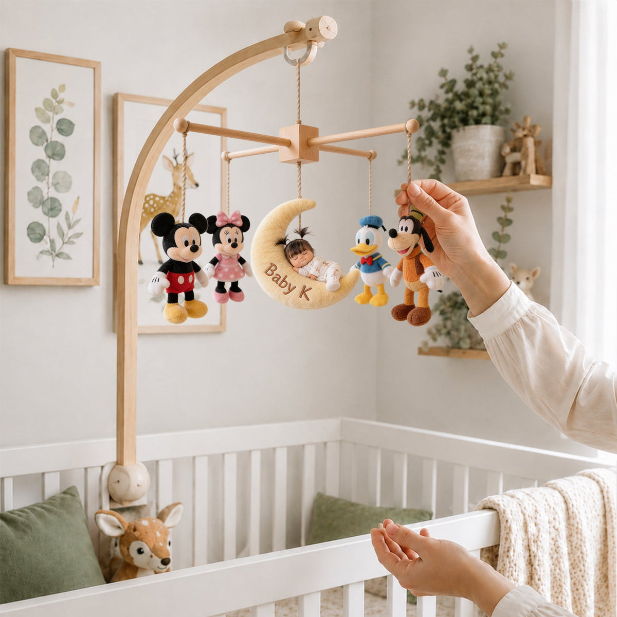 Magical Dreams - Personalized Mouse Crib Mobile