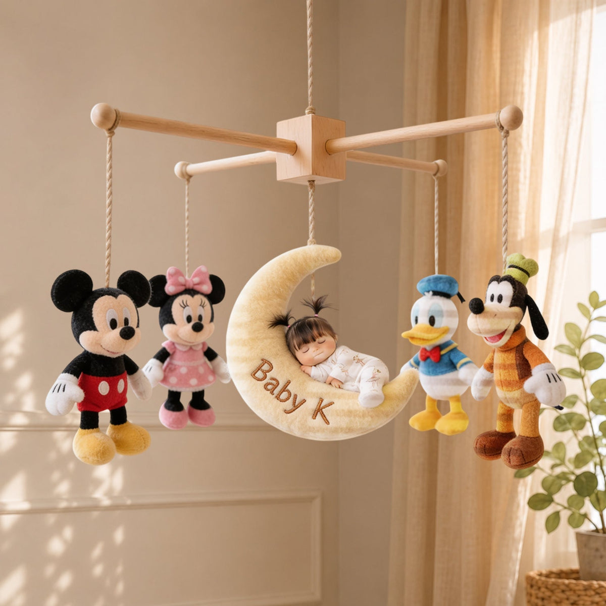 Magical Dreams - Personalized Mouse Crib Mobile