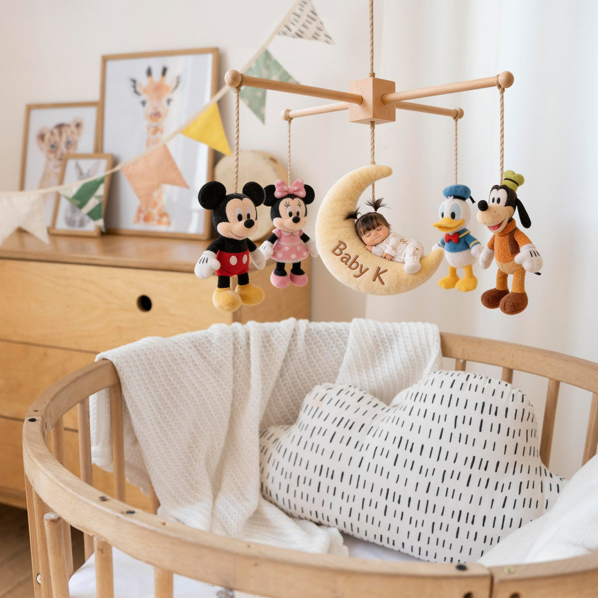 Magical Dreams - Personalized Mouse Crib Mobile